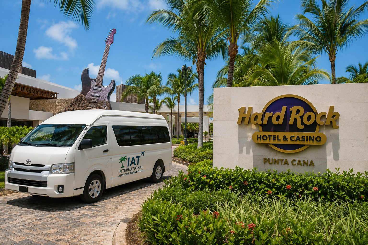 Transportation from Punta Cana Airport to Hard Rock Hotel Punta Cana